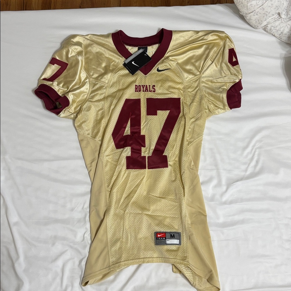 Nike Cream and Red Royals Jersey